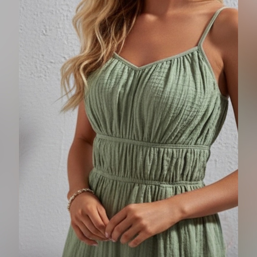 Ruched Bust Cami Jumpsuit - Picture 2 of 6
